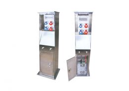 Combination With A Compressed Air outlet Box Interface 